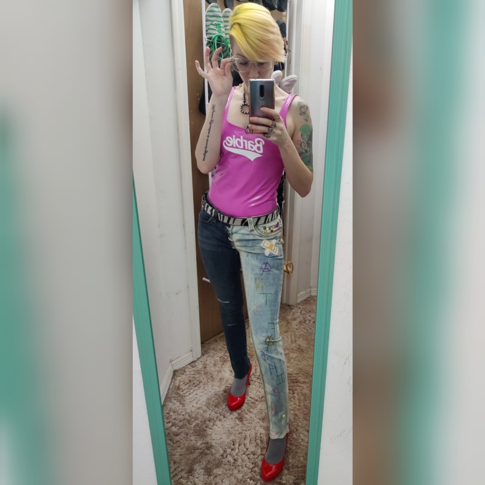 Revamped Antifashion Jeans